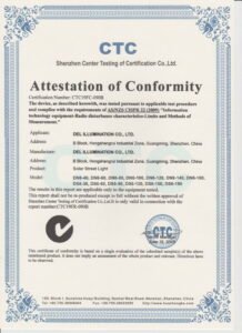 C-tick certificate